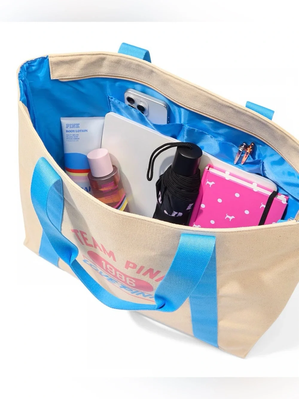 PINK Victoria’s Secret “Team Pink” Tote Bag NWT